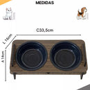 Comedouro Bebedouro Pet Suspenso com Tampas
