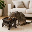 Comedouro Bebedouro Pet Suspenso com Tampas